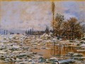 Séparation de glace gris Météo Claude Monet
